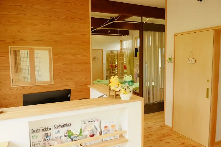 院内の落ち着いた雰囲気